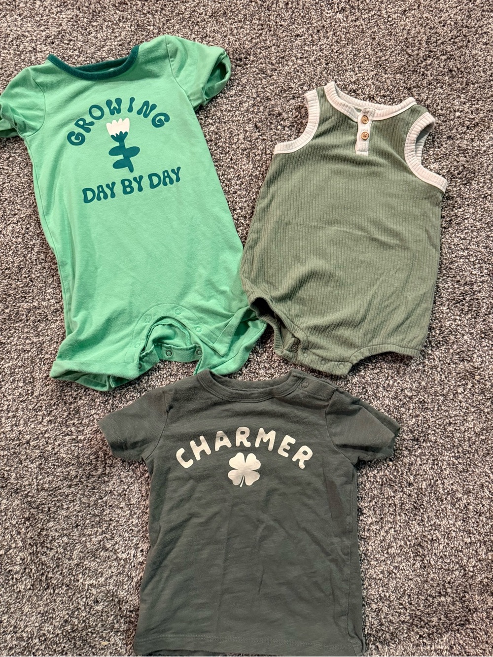 Toddler Boys 18m Green Summer Bundle